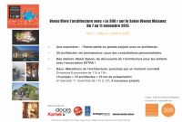 VENEZ VIVRE L’ARCHITECTURE AVEC « Le 308 ». Du 7 au 11 novembre 2015 à BORDEAUX. Gironde.  19H00